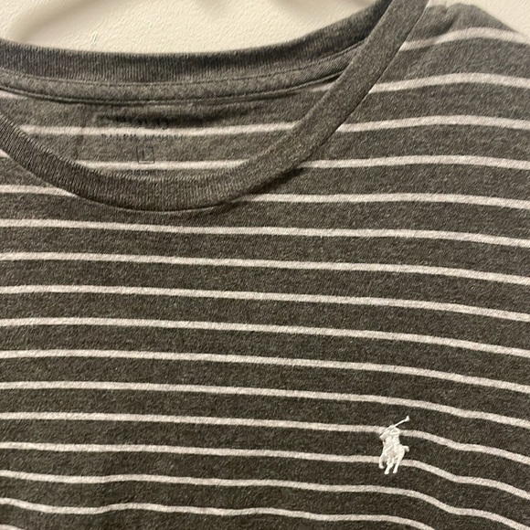 Polo Ralph Lauren Casual Striped Short Sleeved T Shirt - Picture 2 of 4